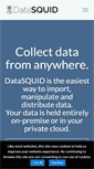 Mobile Screenshot of datasquid.com